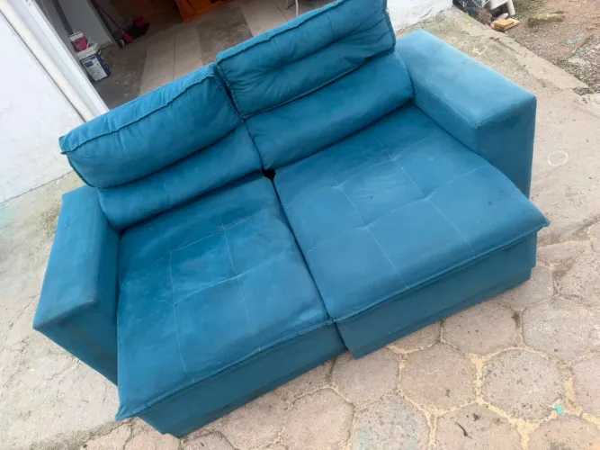 Sofá retrátil 2 lugares