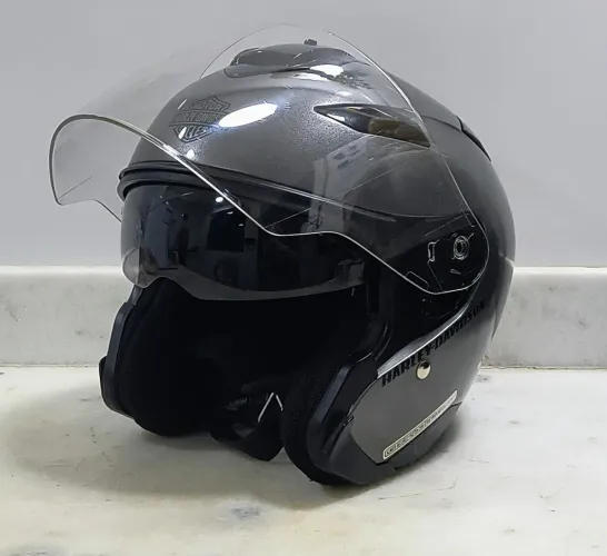 Capacete Aberto Harley Davidson HD-H27 Importado Tamanho 58 - Em Ótimo Estado