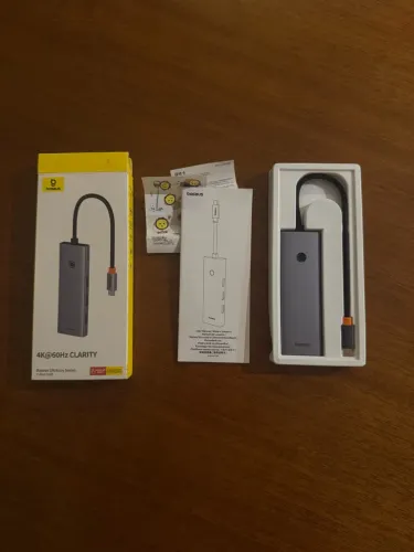 Hub USB-C Baseus UltraJoy 7 em 1 com HDMI 4K 60Hz