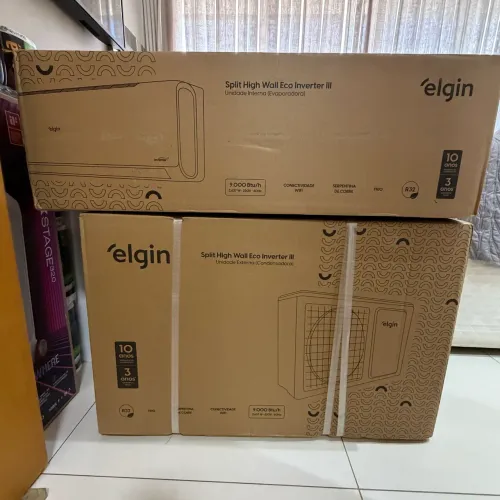 Ar Condicionado Split Elgin Eco Inverter III Wi-Fi 9000 BTUs Frio 220V Lacrado