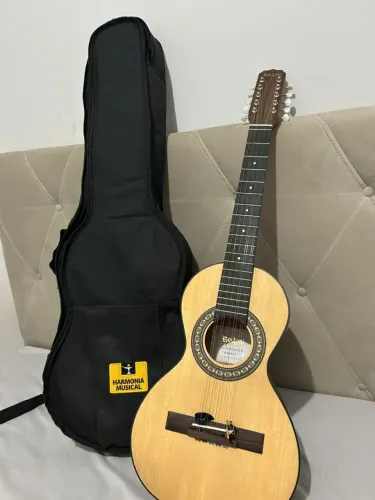 VIOLA CAIPIRA ROZINI PONTEIO ACÚSTICA RV151.AC.F.I - IMPECÁVEL!