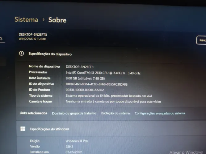 Computador Completo i3 2°