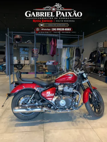 GABRIEL - ROYAL ENFIELD SUPER METEOR 650cc CELESTIAL RED 2026/2027