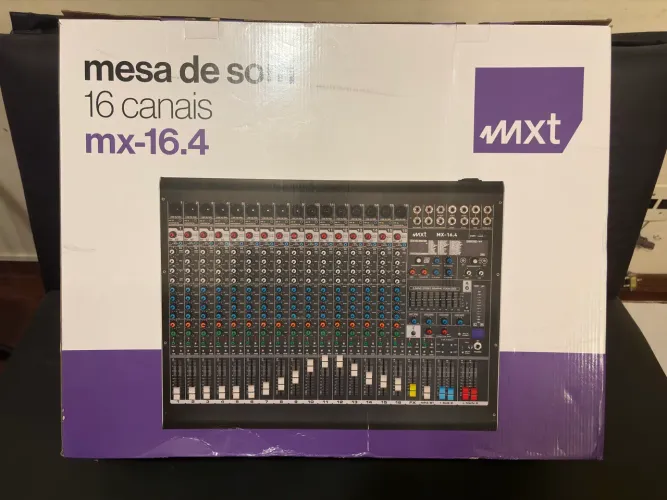 Mesa de som 16 canais MTZ