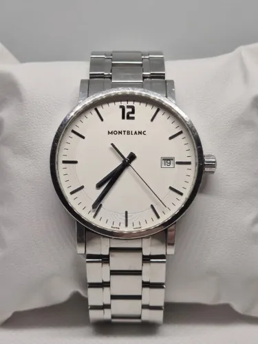 Relógio Montblanc Meisterstück Time Walker, case 39mm, produto autêntico