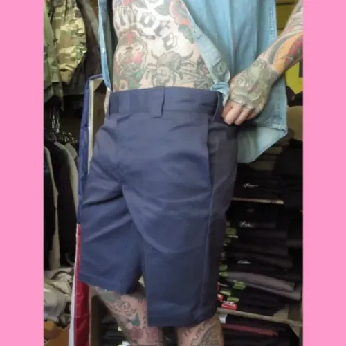Bermuda Dickies Original Slim Fit Azul Marinho Tam BR 52
