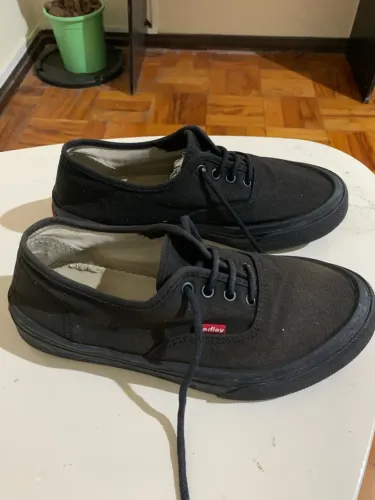 Tênis Redley Originals Monocromo Preto (All Black) - Tamanho 39