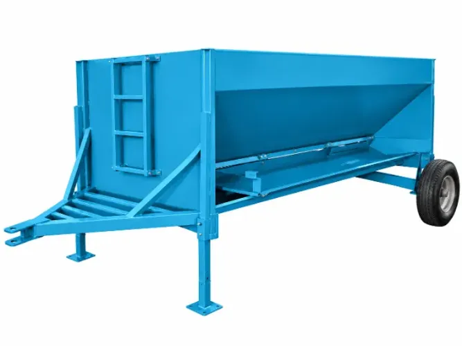 Silo Cocho Self Service Discometal 8000kg Móvel