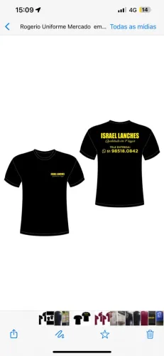 Uniformes comercial e industrial