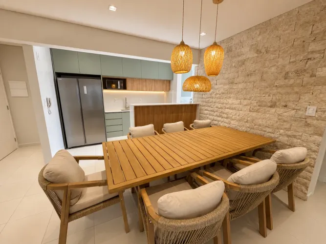 Apartamento Alto Padrão Bertioga Indaiá 100m2 3 dormitórios