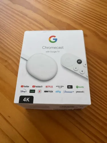 Vendo Chromecast com Google TV (4K).