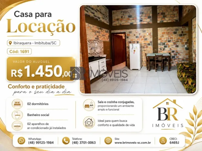 Casa para Locação - Ibiraquera