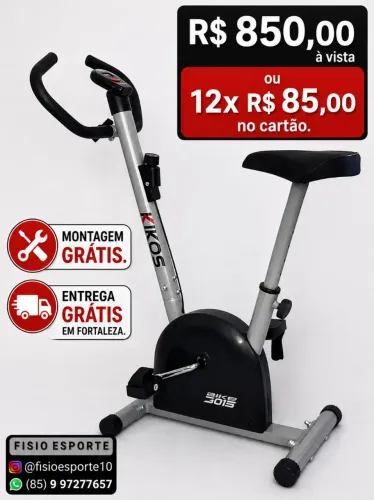 Bicicleta Ergométrica Kikos (NOVAS)