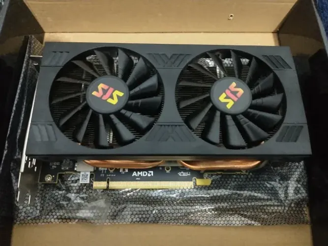 Placa de vídeo Rx580 8gb