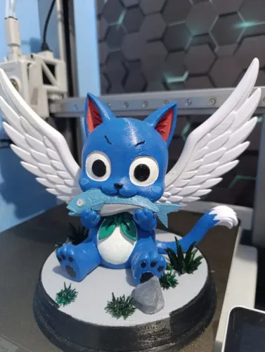 Action Figure Happy Fairy Tail