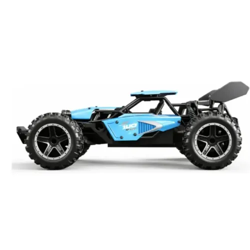 Carrinho Controle Remoto Recarregável Grande Off Road Cross Azul