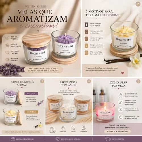 Velas Aromáticas 