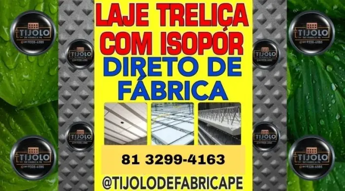 laje com isopor para construção civil 