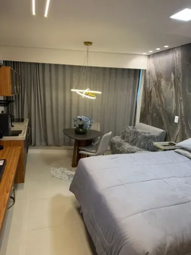 Studio MOBILIADO no Edf. Praia de Gameleira para 1 quarto em Boa Viagem - Recife - PE