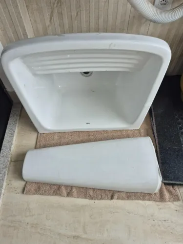 Kit Completo Tanque Com Coluna Branco CELITE