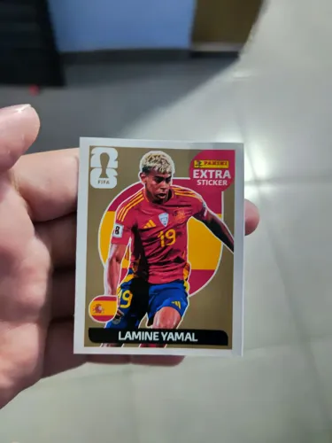 Figurinha Legend Extra Sticker Ultra Hd Lamine Yamal