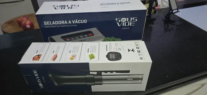 Sous Vide Kit Completo Com Seladora