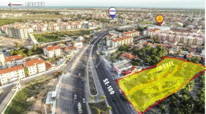 A JLC Imobiliária VENDE Terreno Comercial na Barra dos Coqueiros. [13834]