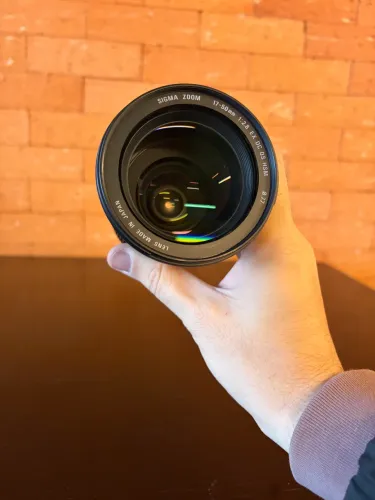 Sigma 17-50mm f/2.8 OS HSM Canon EF + Filtro ND K&F