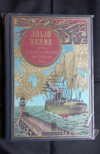 Livro Julio Verne Capa Dura
