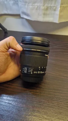 Lente 10-18mm canon