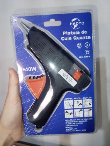Pistola de cola quente