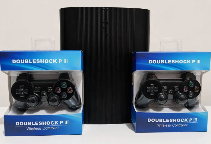 PlayStation 3 super Slim 500 gigas 50 jogos destravado seminovo completo garantia