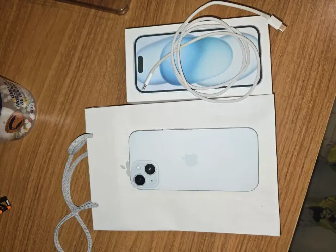 Iphone 15 azul 256gb