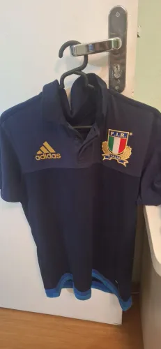Camisa polo federação italiana seleção