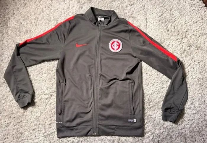 jaqueta nike sc internacional cinza