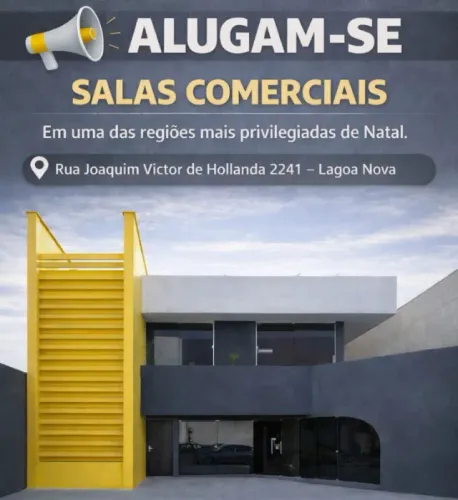 Salas Comerciais em Lagoa Nova | Estrutura Completa + Auditório