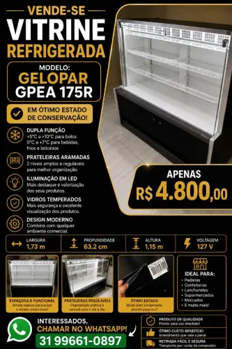 Vitrine Refrigerada