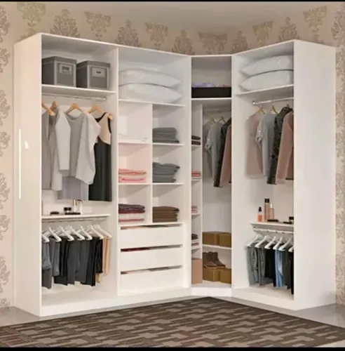 Guarda-roupa tipo Closet modulado COMPLETO modelo "Prime Luciane" da Leroy Merlyn