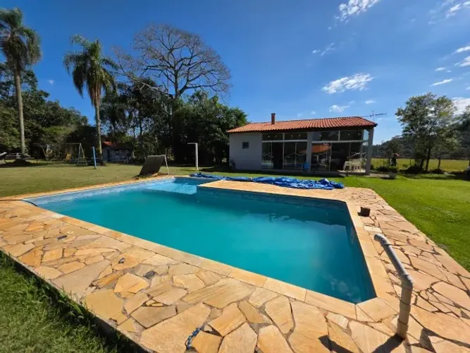 Linda Chácara Itapetininga, 5.800 m², Moquém, 3 Quartos, 2 Poços, Piscina, Campo, Pomar, D