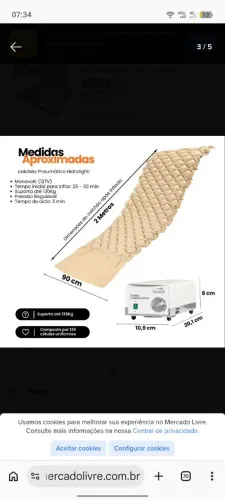 Colchão pneumático
