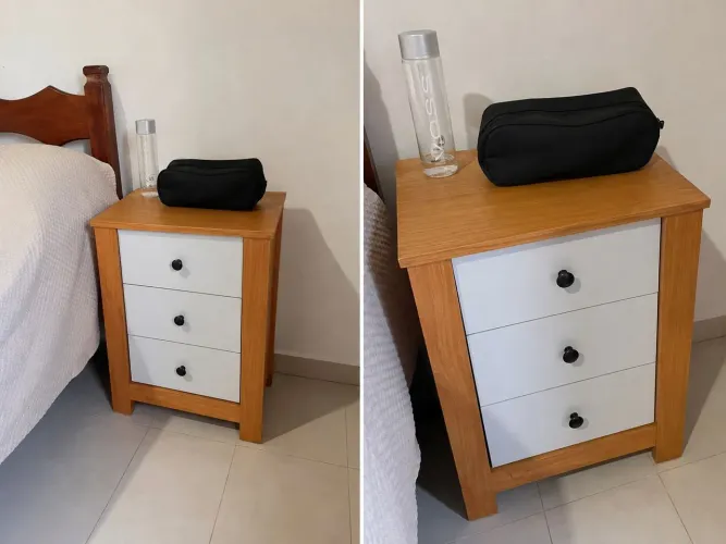 Vendo esses dois criado mudo comprado recentemente poucos dias de uso. Esse valor e de cad