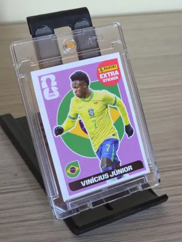 Figurinha legend Vini Junior Jr Copa 2026 Roxa