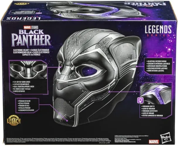 Capacete oficial Pantera negra