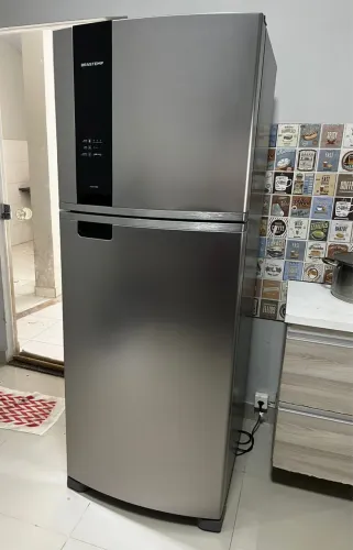 Geladeira brastemp inox 463L
