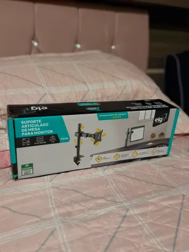 Suporte Articulado de Mesa ELG F50N - Monitor 17? a 34? - PERFEITO ESTADO