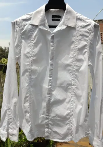 Camisa branca masculina M