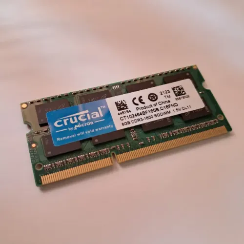 Memória DDR3 8Gb 1600Mhz - Notebook