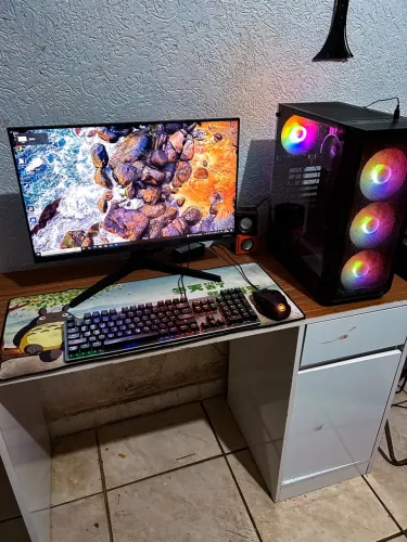 PC Gamer Completo com Monitor 24? e Kit RGB