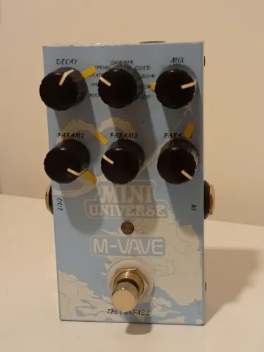 Pedal reverb guitarra Mini Universe M-vave
