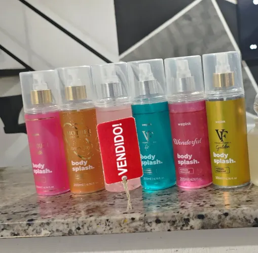 Kit 5 body Splash wepink